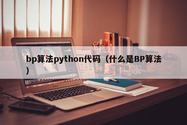 bp算法python代码（什么是BP算法）